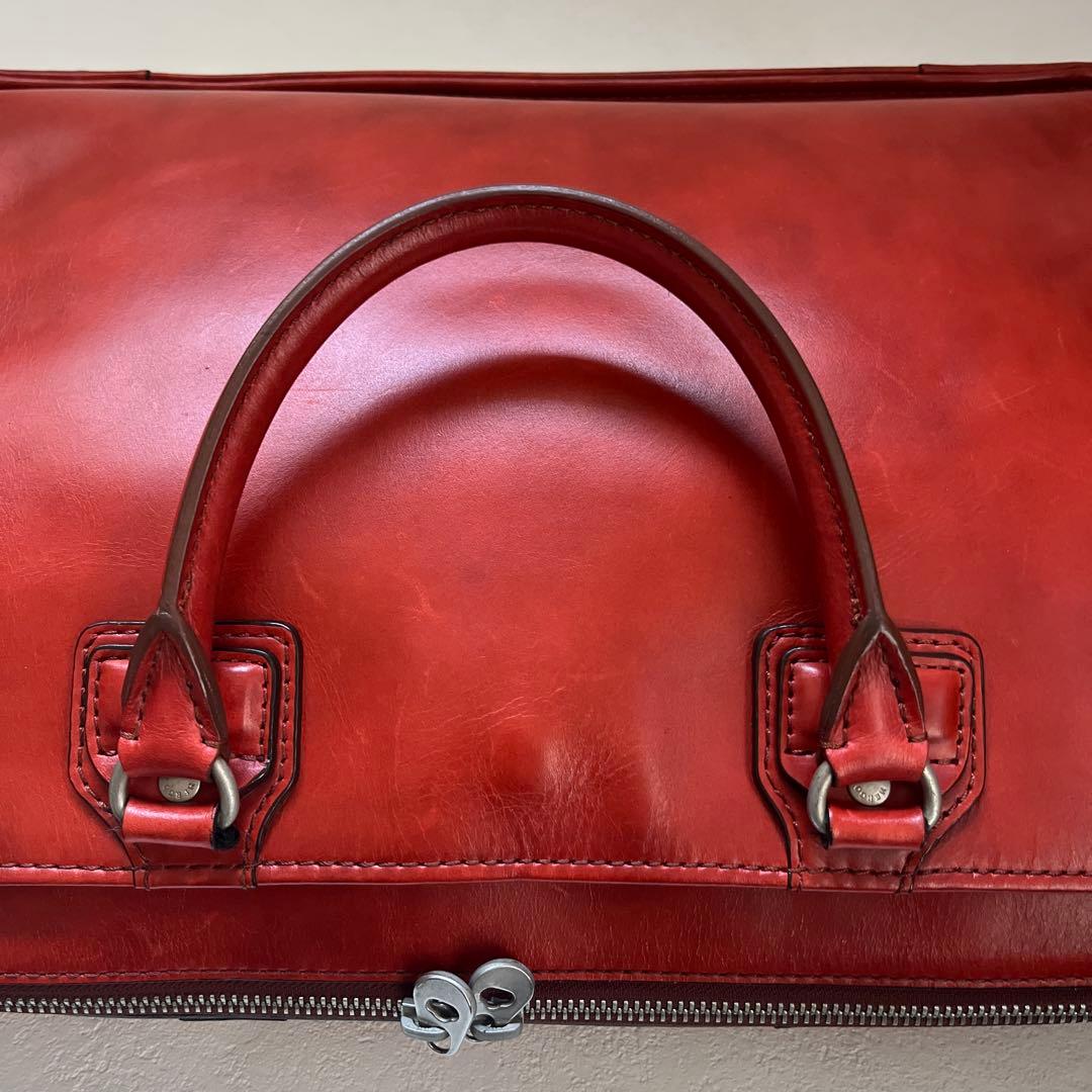 ●エルゴポック　2way ビジネス　バック　ショルダー　バッグ　オールレザー