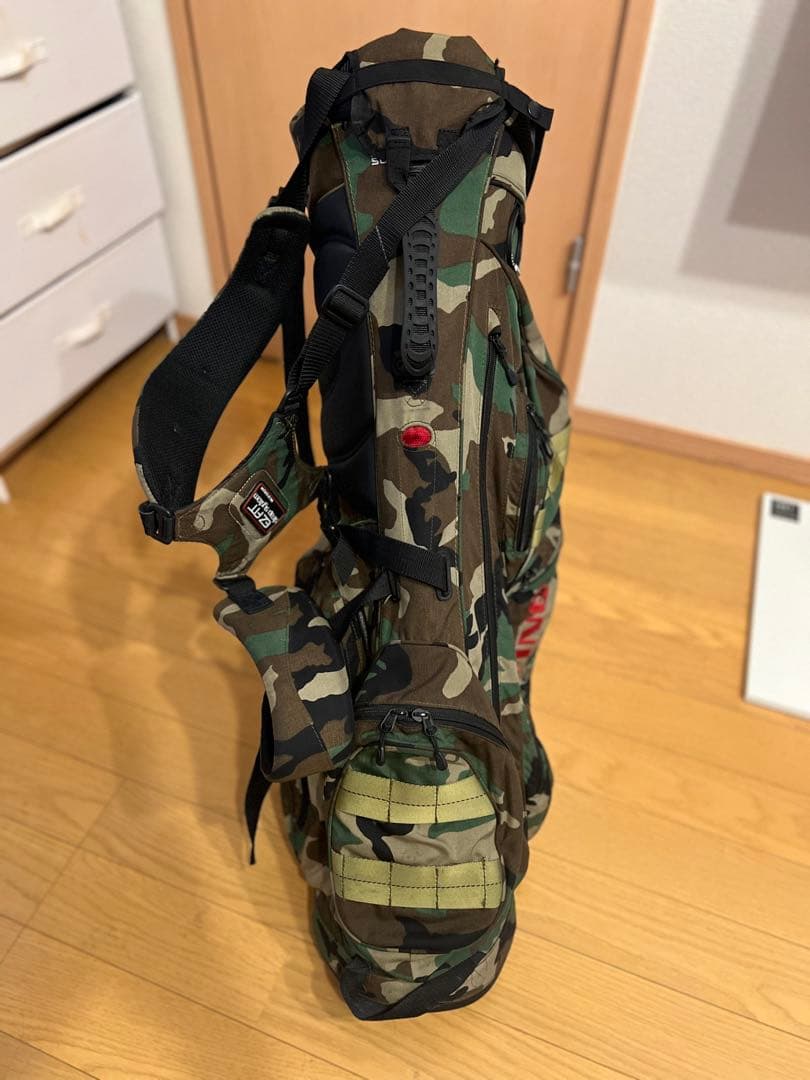 【BEAMS GOLF × BRIEFING】コラボ 迷彩柄 キャディバック