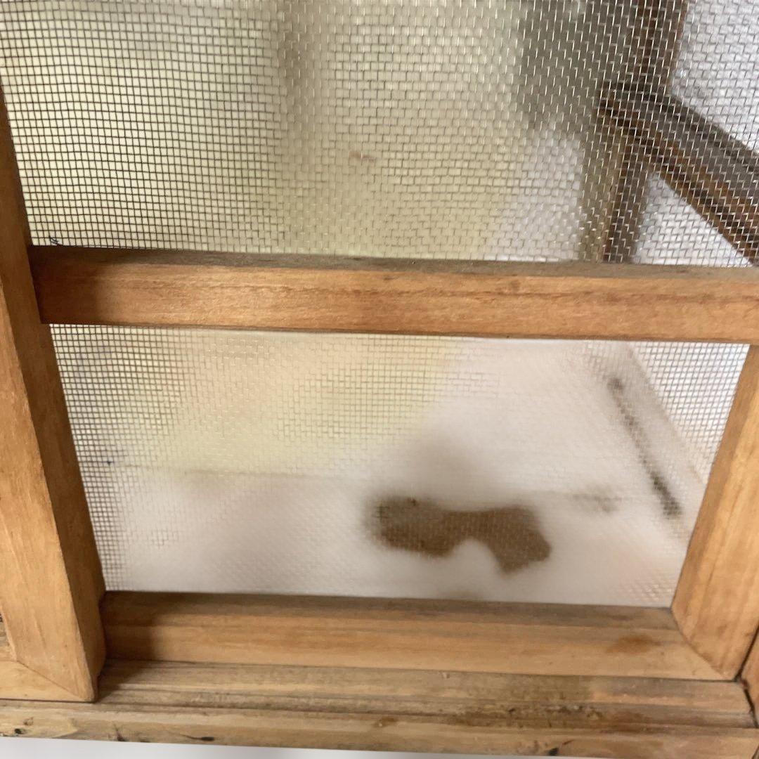 木製網戸だな