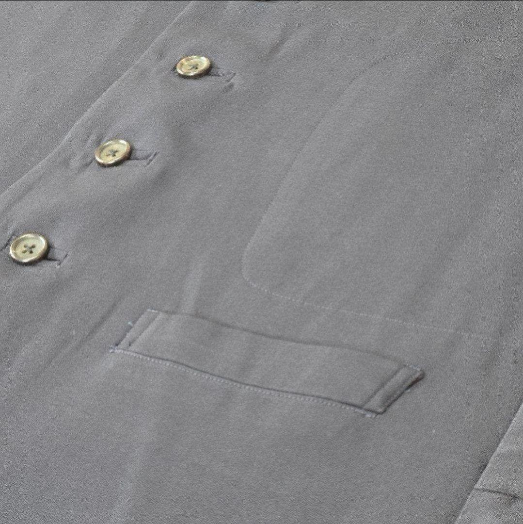 美品 ヨウジヤマモト ベスト ジレ 7つボタン M 黒 匿名配送