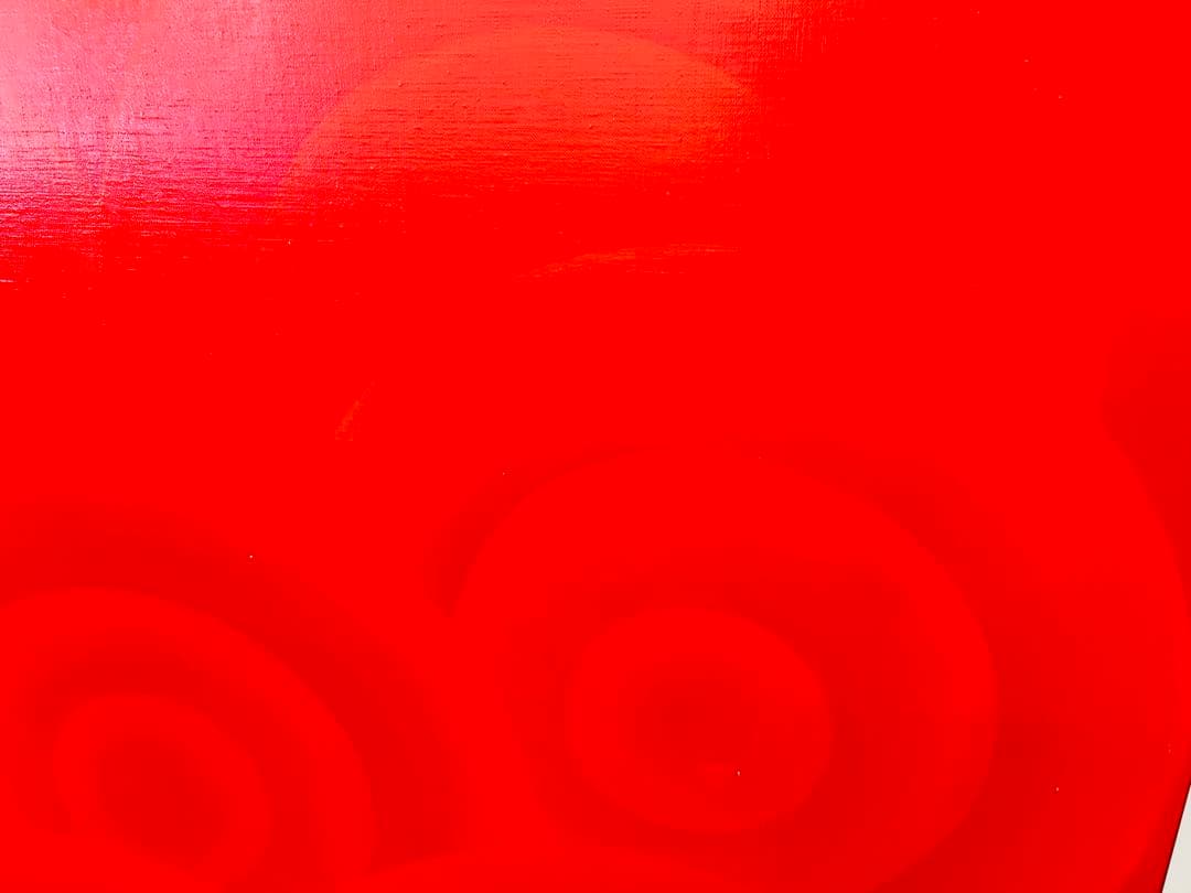 なるいし・ていこ　蜃気楼　しんきろ　AB キャンパス　油絵　肉筆　本人作保証