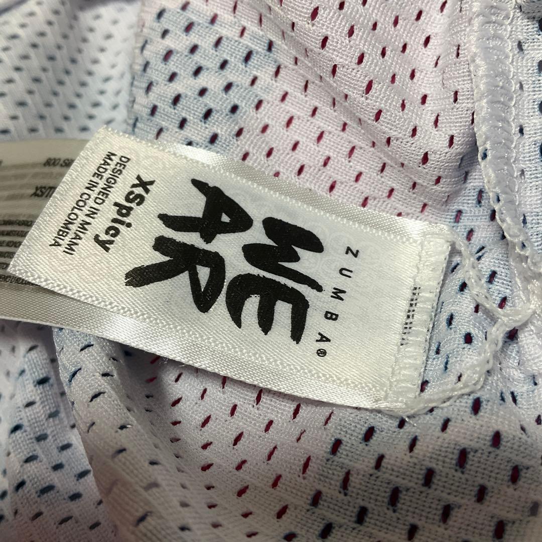 完売品　Zumba正規品 メッシュロゴTシャツ XS 匿名即発送