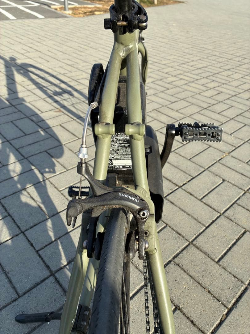 ベロスターミニカスタム　2021年モデル　SHIMANOブレーキ　タイヤチューブ