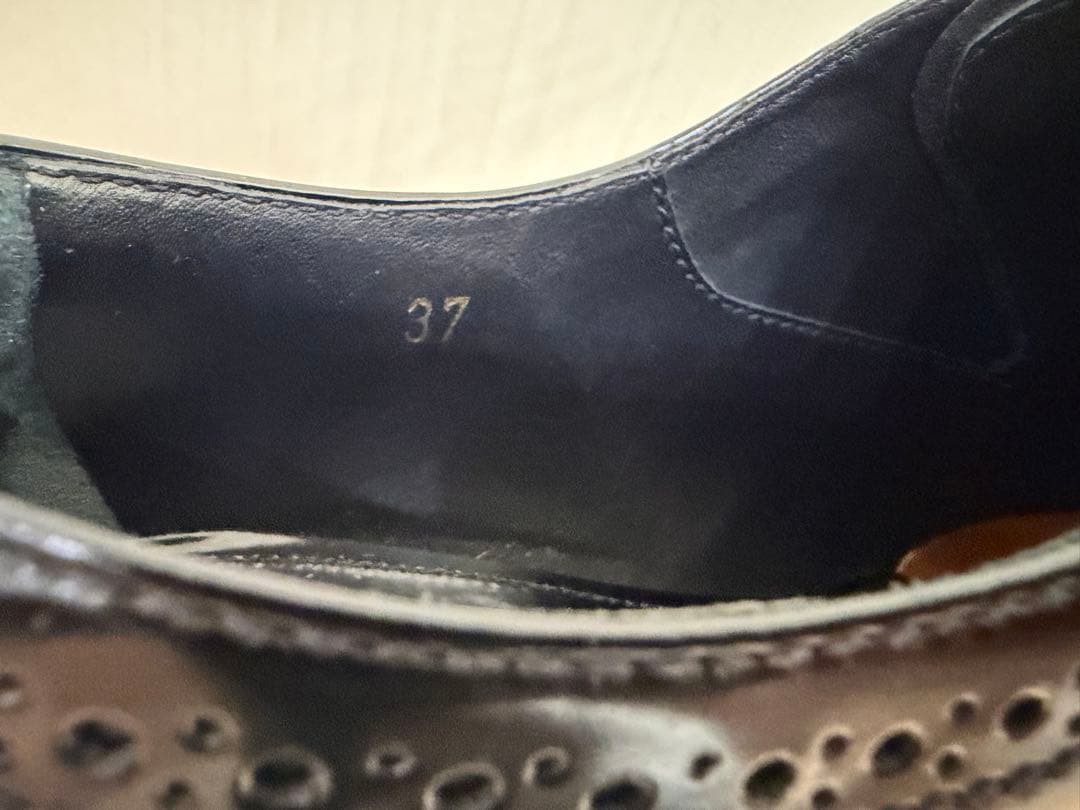 PRADA ウィングチップ レースアップシューズ