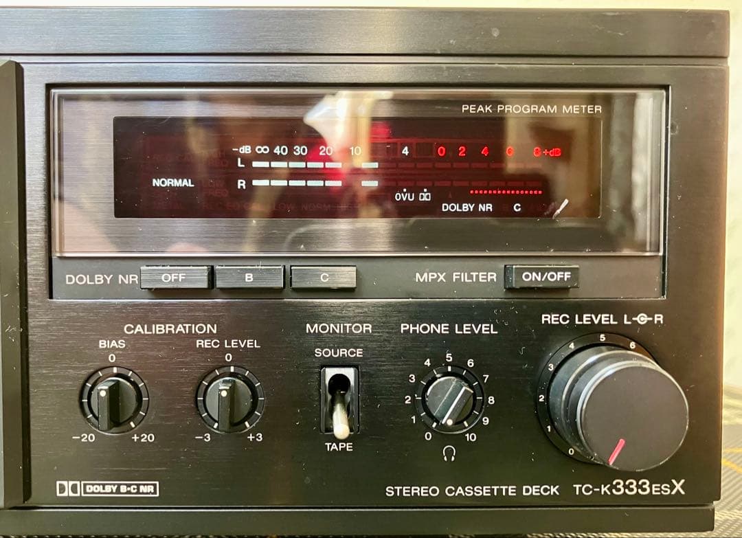 SONY TC-K333ESX カセットデッキ動作品