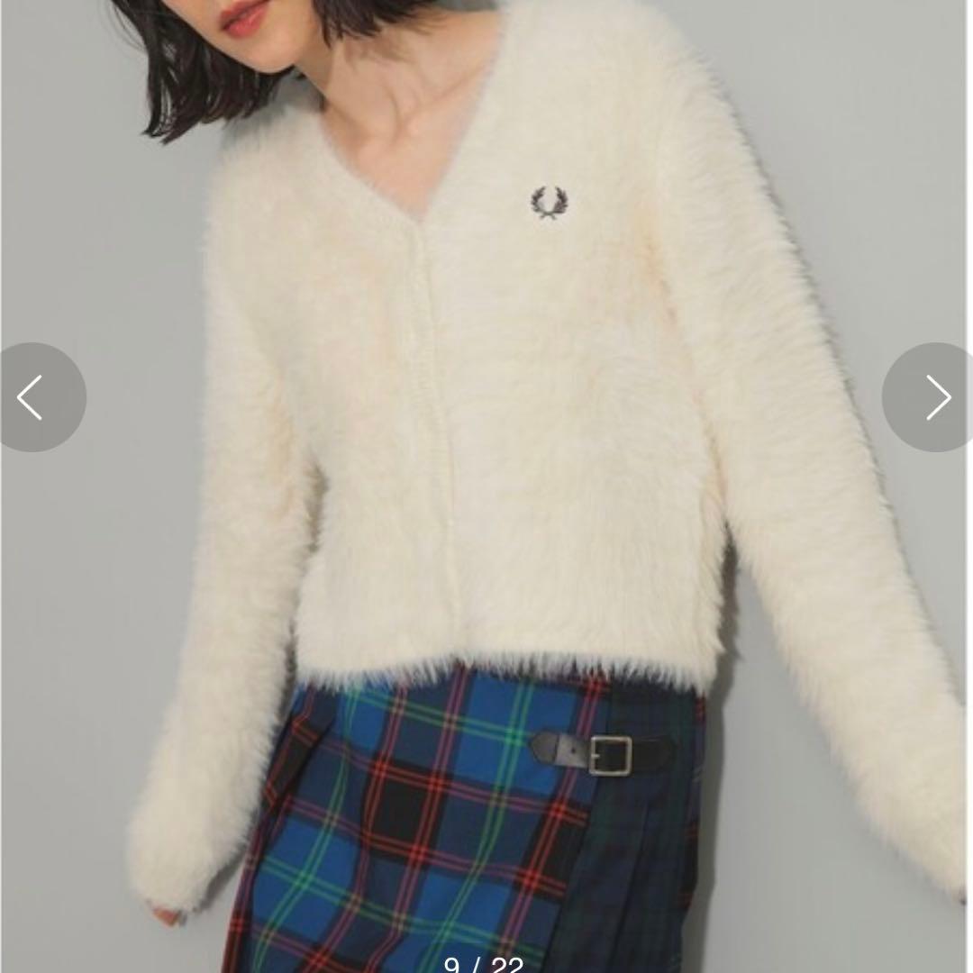 人気完売商品✨️FRED PERRY Ray BEAMS別注 シャギーカーディガン