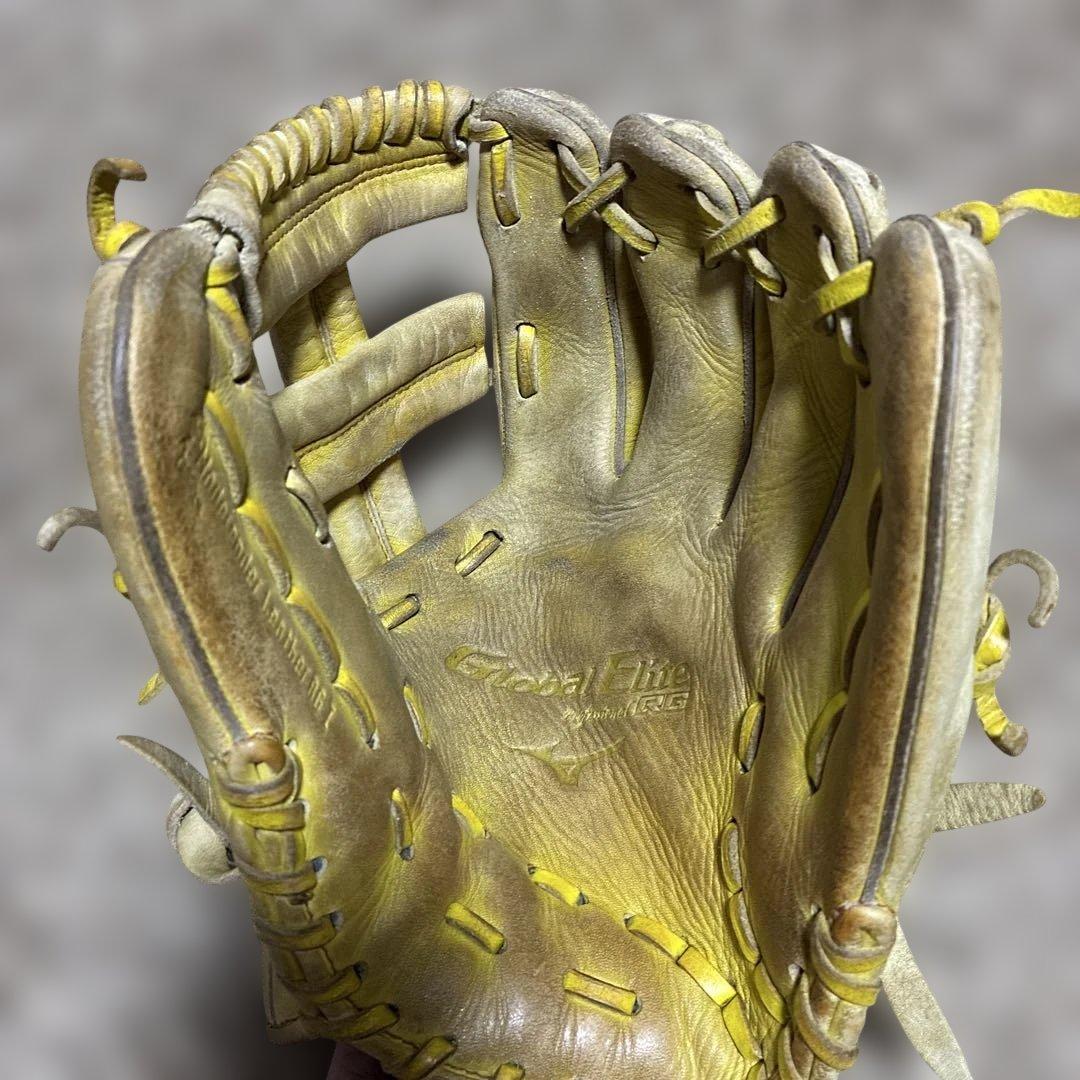 【限定】ミズノ グローバルエリートRG坂本モデル少年軟式M 右投げ ブラックボア