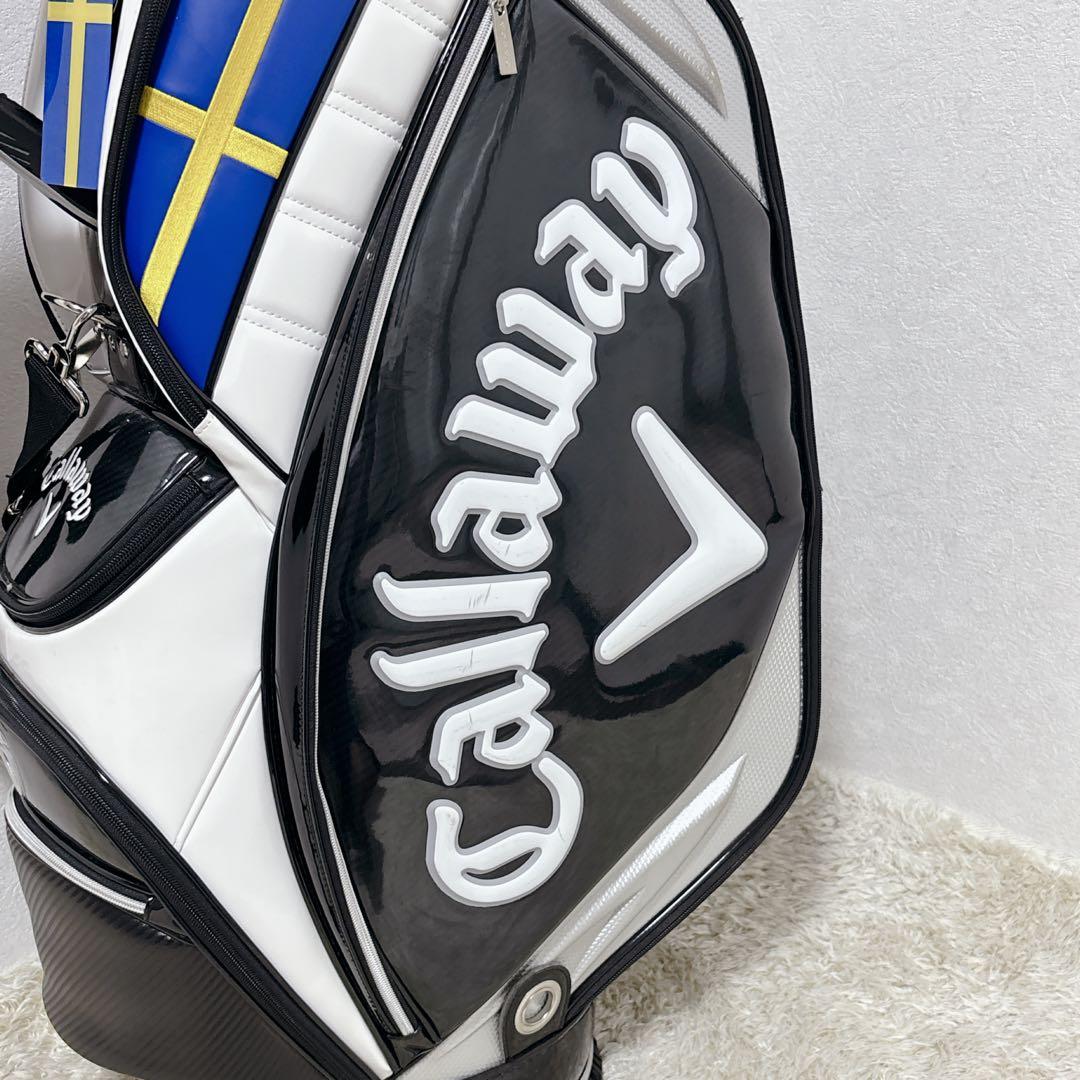 【美品】キャロウェイ ボルボ カート キャディバッグ 9.5型