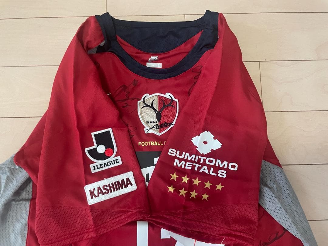 鹿島アントラーズ黄金期メンバー2006　サイン入りユニフォーム