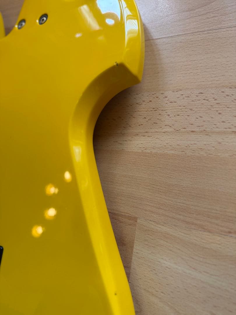 イエローハート ギター Burny MG-145S hide