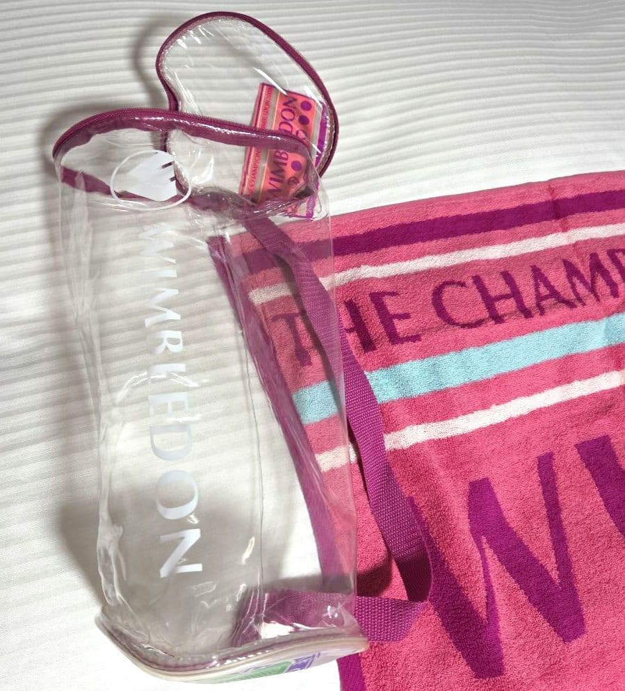 Wimbledon 2008 記念バスタオル MENS LADIES 2枚