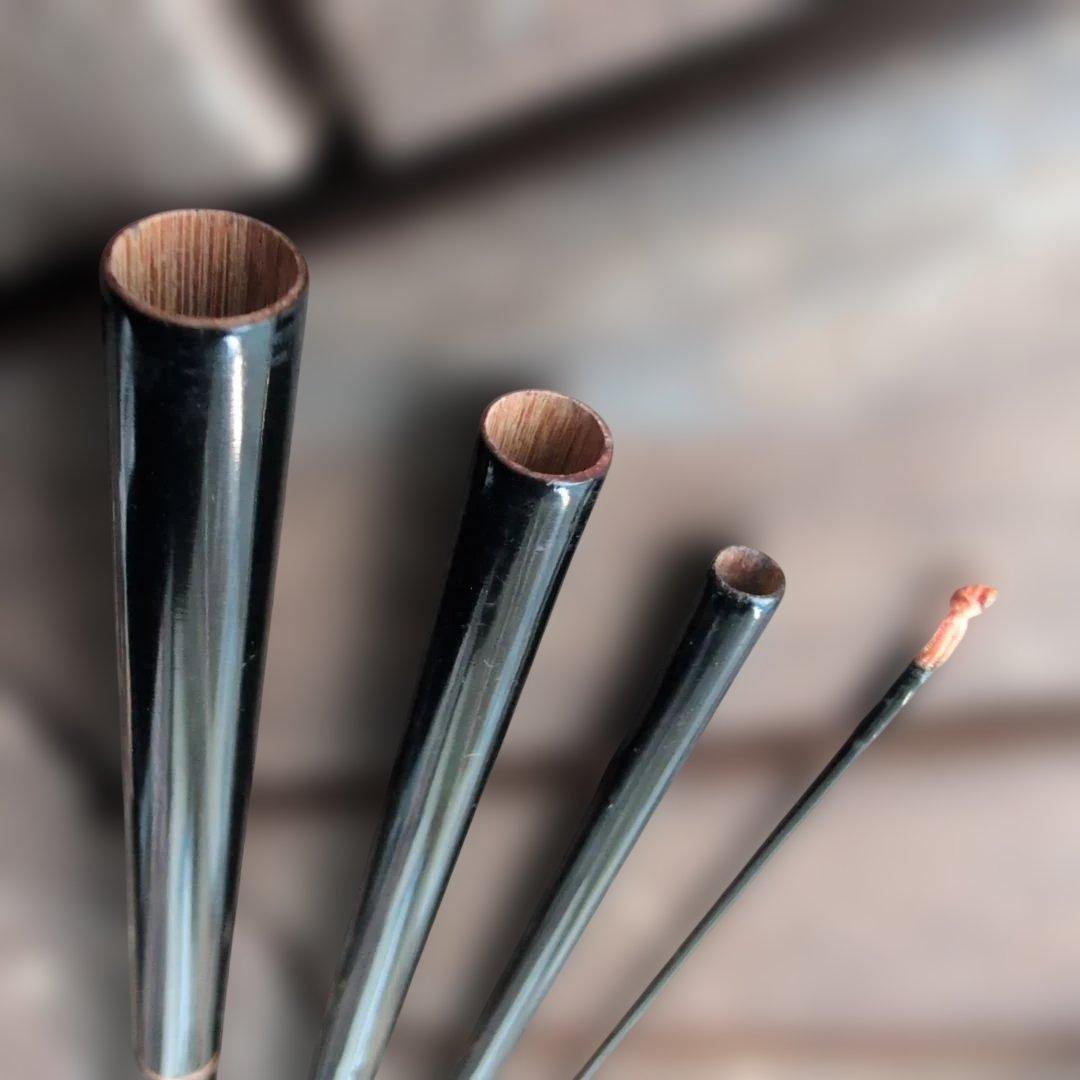 紀州和竿 ヘラ 水玉作 水神 10.2尺 竹竿 専用袋付 美品！