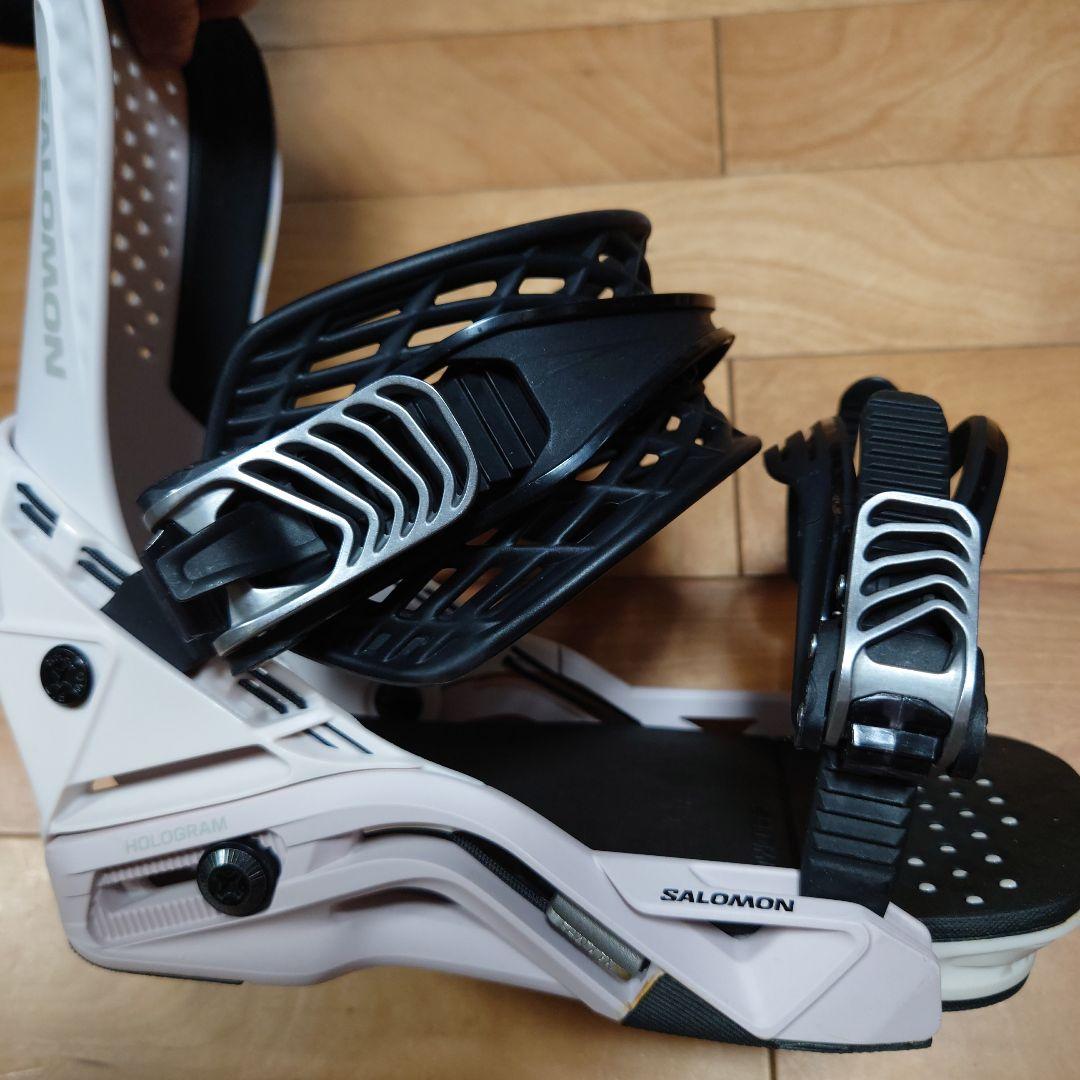 SALOMON HOLOGRAM スノーボードビンディング Lilac Ash
