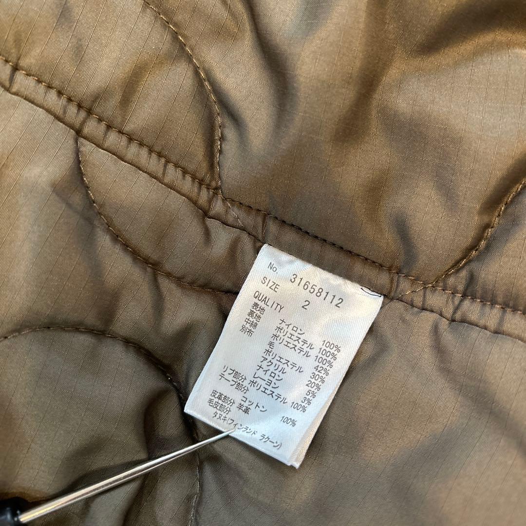 goaカーキ ファー付き モッズコート　Mサイズ　ミリタリー　y2k