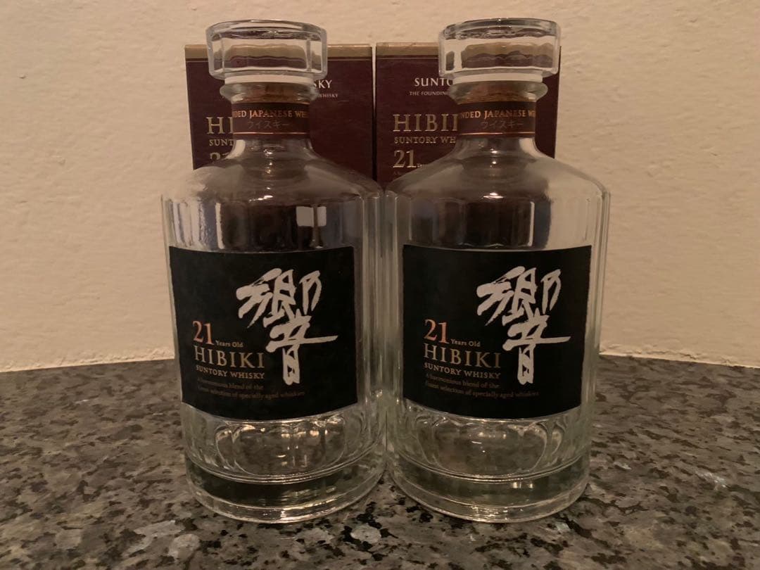 響 ２１ 空き瓶