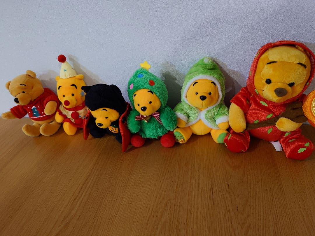 くまのプーさん ぬいぐるみ24体セット