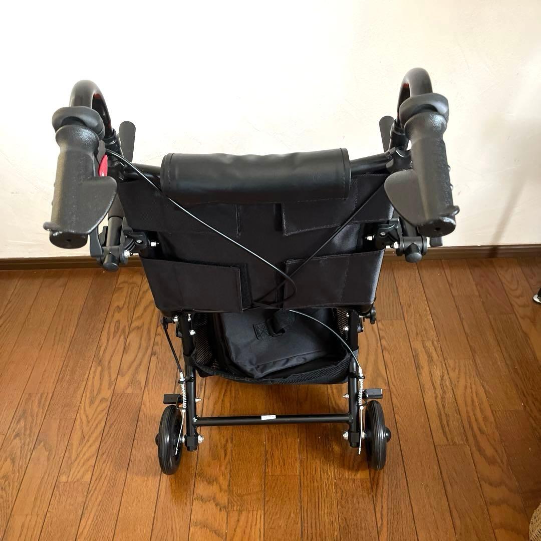 【未使用品】折りたたみ介助車いす　ナイスウェイ10