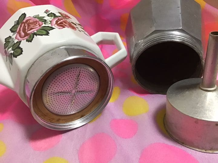 イタリア製　ヴィンテージ　エスプレッソメーカー　アンティーク　レトロ