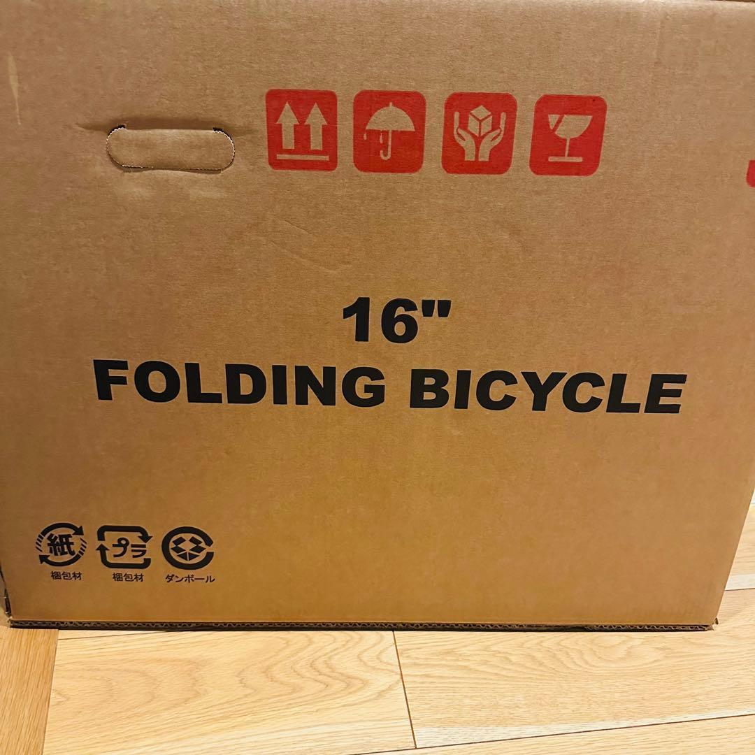 【新品未使用】16型折畳み自転車 エフ FF-Y16