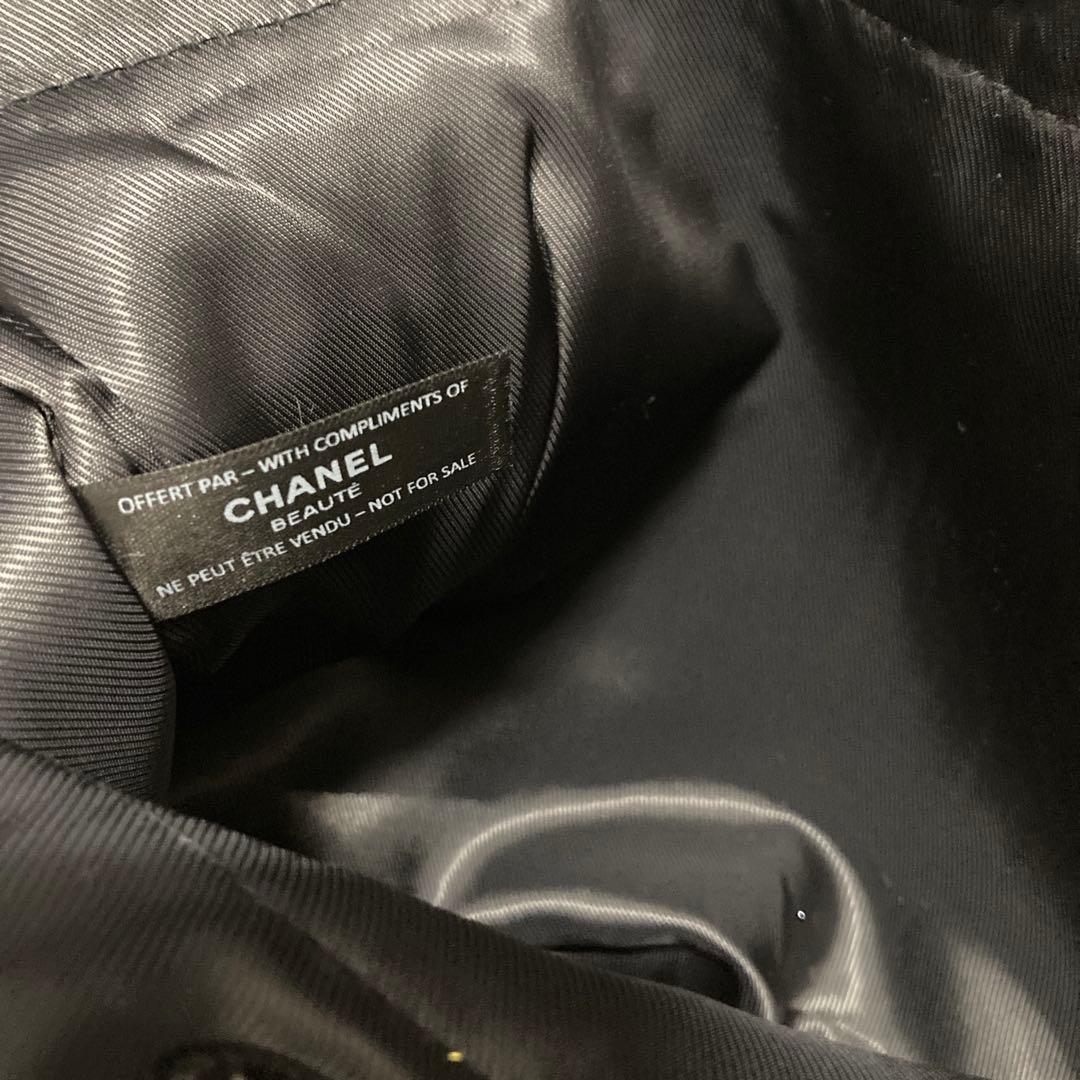 CHANEL ツイードトートバッグ　ビジュー