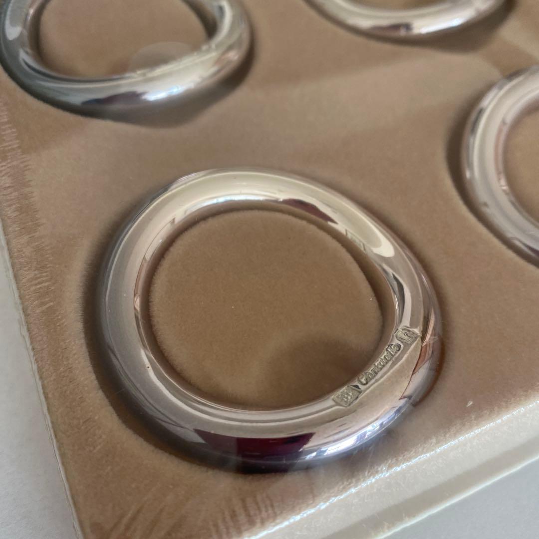 Christofle クリストフル新品　カトラリーレスト箸置き　4個