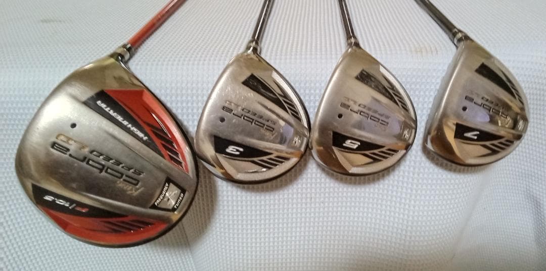 キングコブラ スピード LD ドライバー・FW　3番・5番・7番4本セット