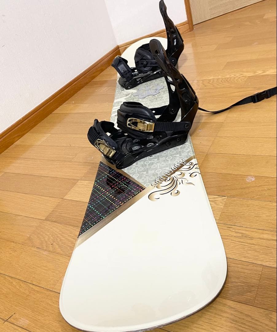 【使用回数２回】イエローバス ビンディング 157cm スノーボード ２点セット