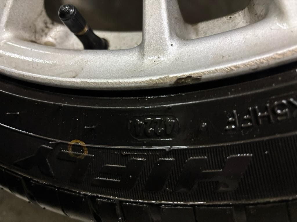 245/40R18 鍛造 インプレッサ WRX STI 純正OP 8.5J-18