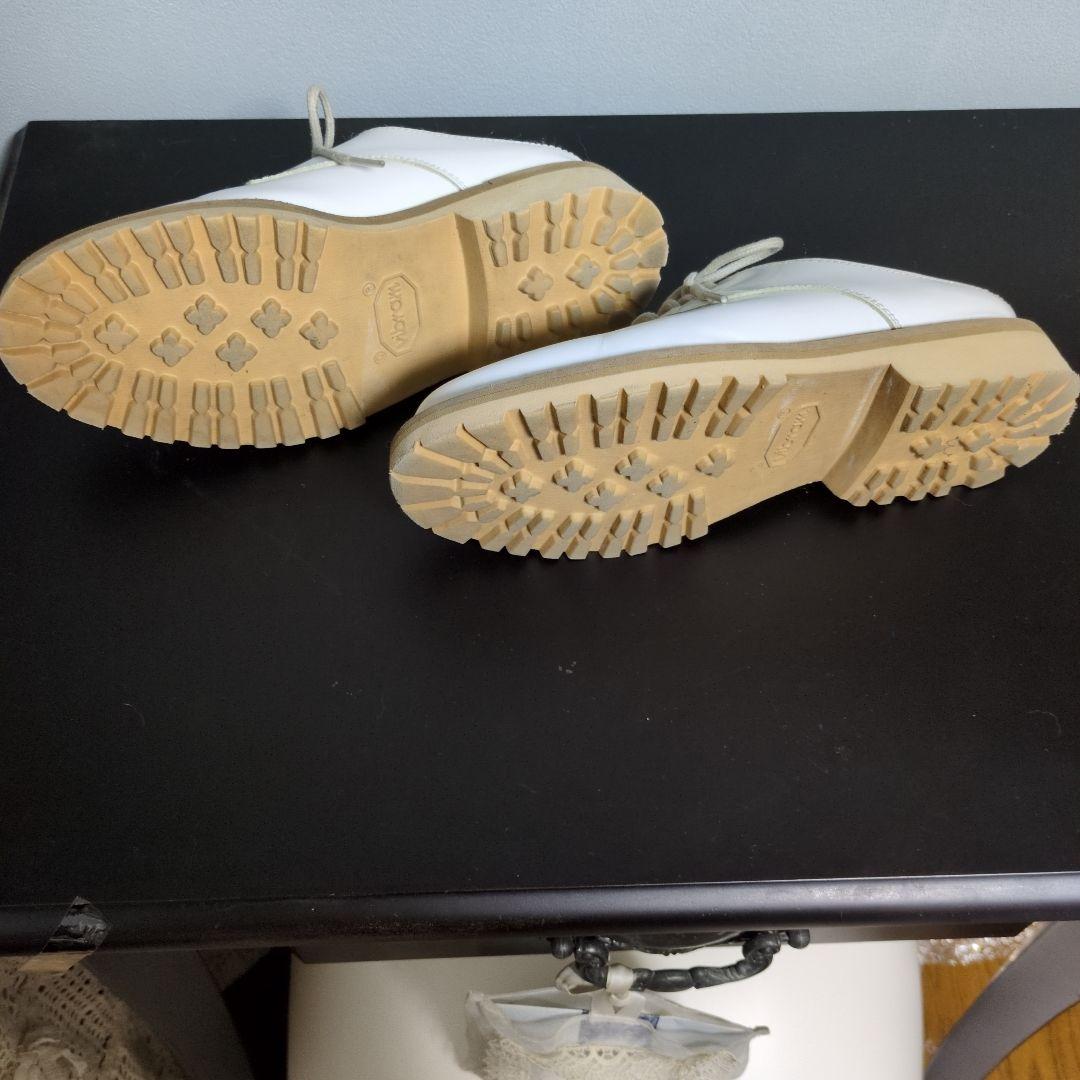 SOFIE Ｄ’HOORE/【美品】ホワイト レースアップミュール 素敵です