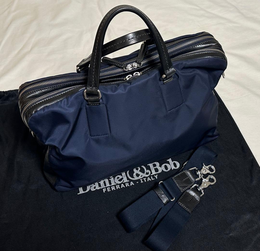 ◆イタリア製◆ダニエル＆ボブ◆美品！ショルダー付『ビジネスＢＡＧ』◆