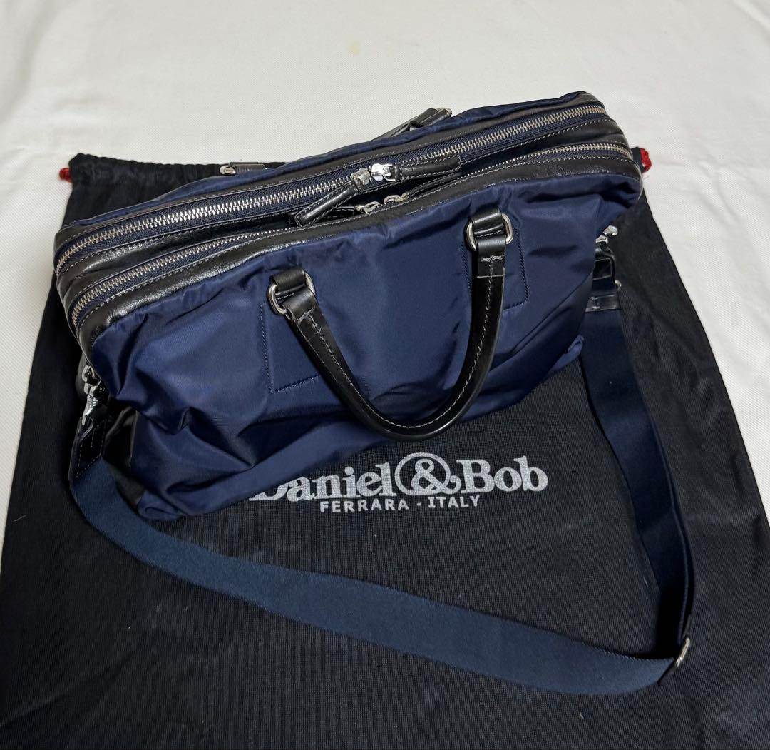 ◆イタリア製◆ダニエル＆ボブ◆美品！ショルダー付『ビジネスＢＡＧ』◆