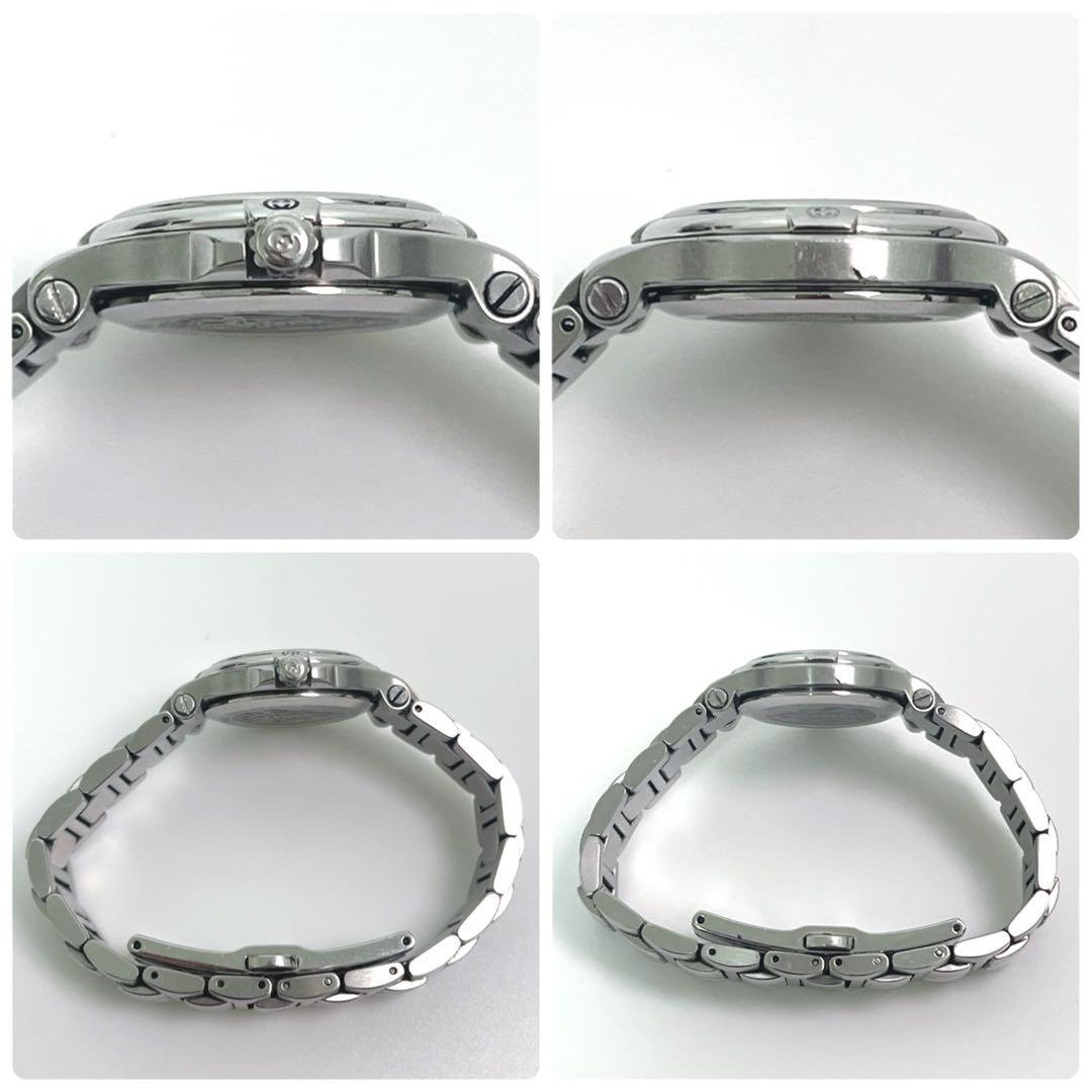 ｟美品｠箱付き GUCCI グッチ9040L シルバー 腕時計 新品電池