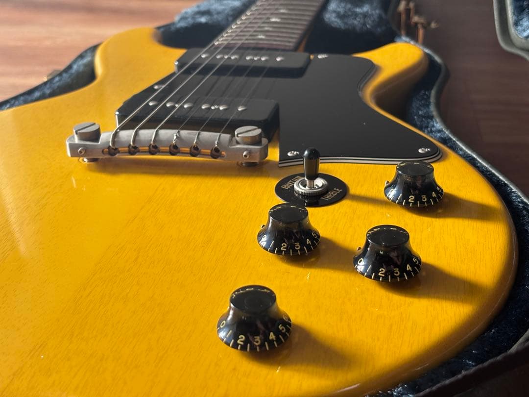 ギター Bizen Works BURNED DC SPL TV Yellow