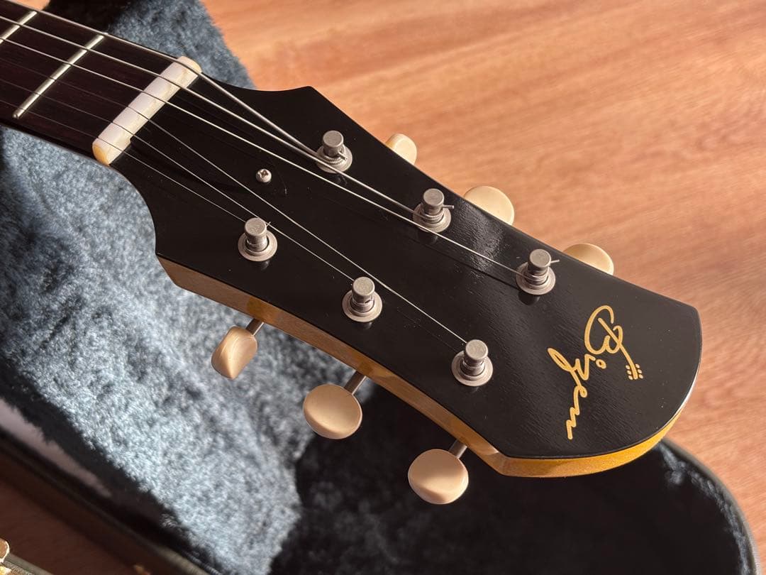 ギター Bizen Works BURNED DC SPL TV Yellow