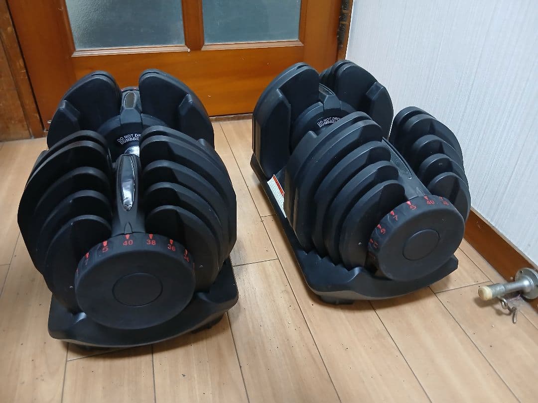 ② 可変式ダンベル 40Kg×1個/計40Kg