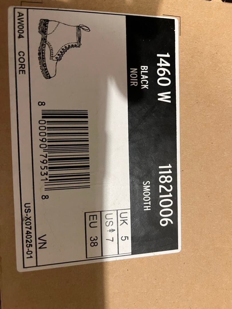 靴 Dr.Martens 8HOLE 1460W UK5