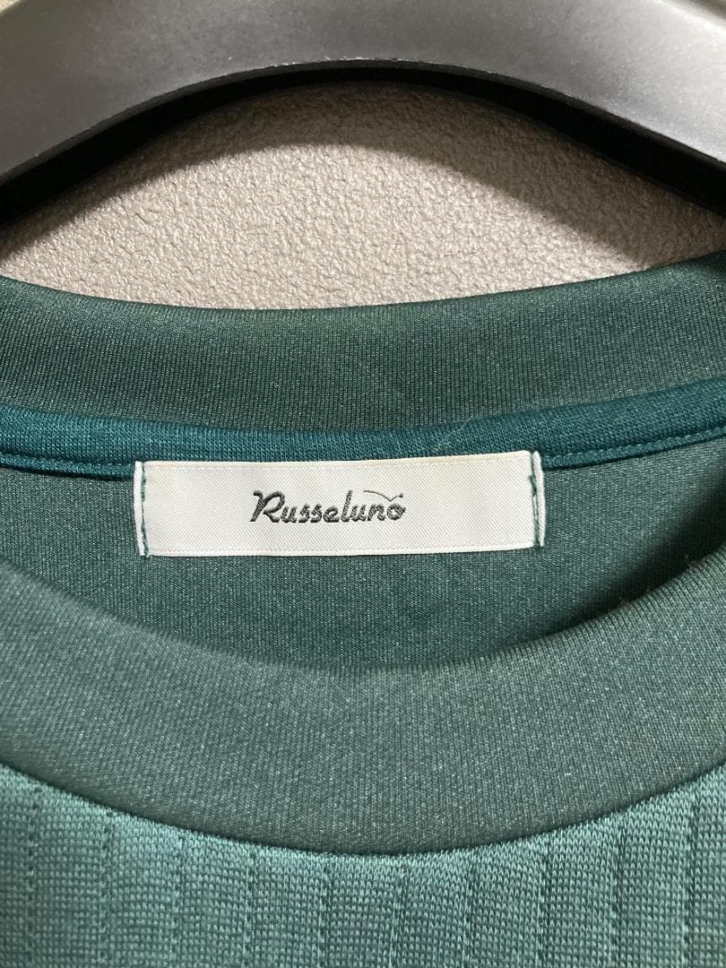 RUSSELUNO COOL TOUCH CREWNWCK ロゴ スウェット