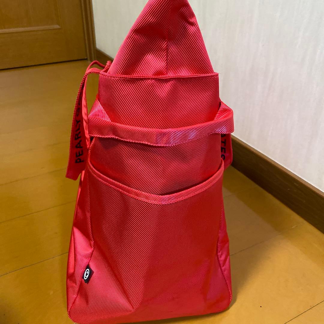 PEARLY GATES ピンク トートバッグ