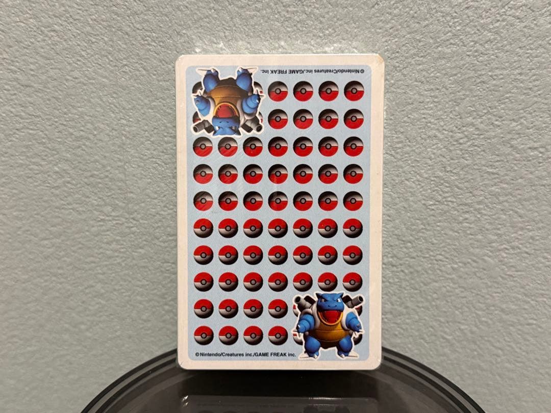 ポケモントランプ Blue Nintendo 1998