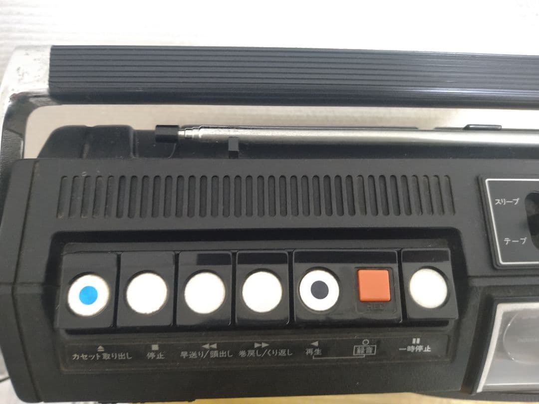 【昭和レトロ】ナショナル　ラジカセ　National　RQ-549