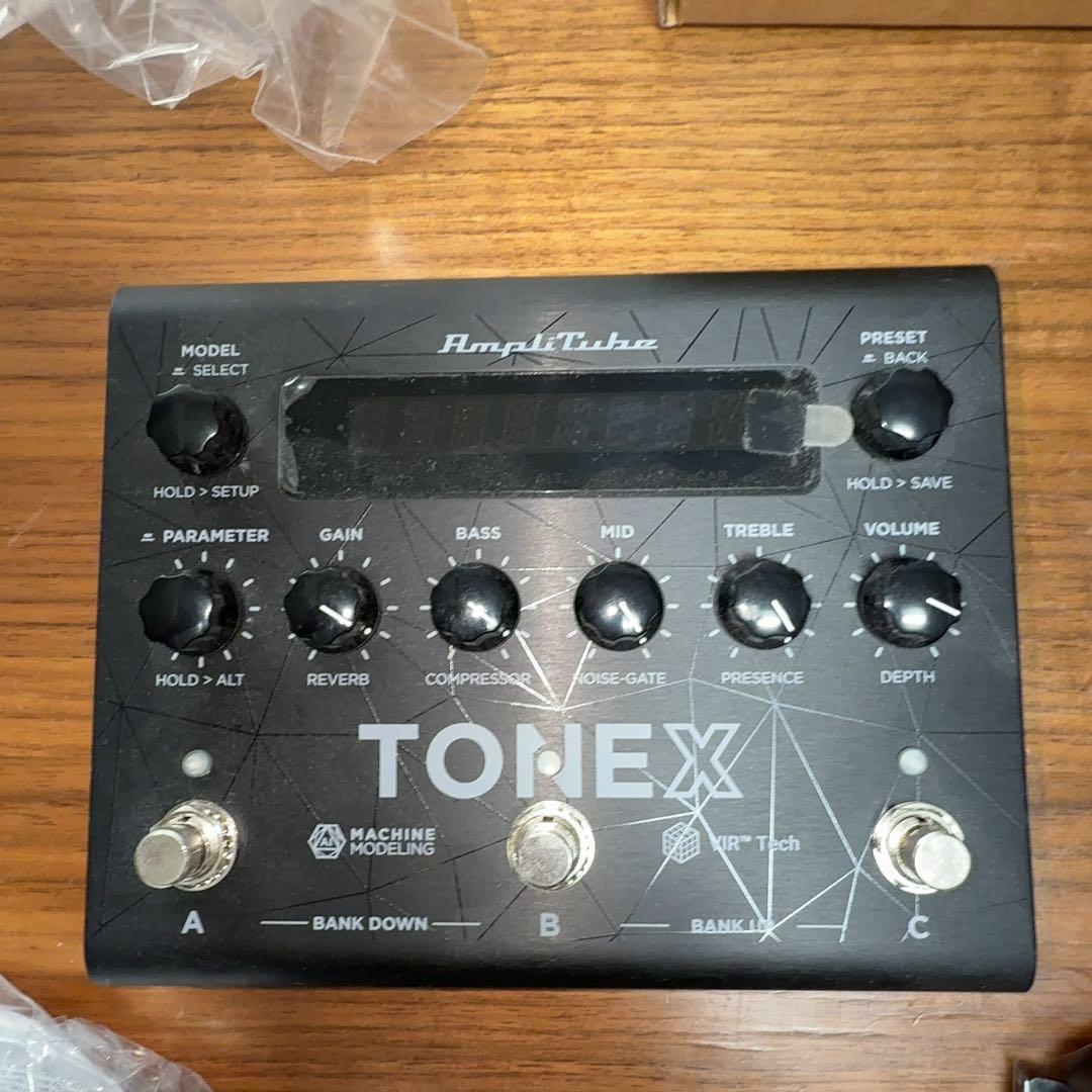 AmpliTube TONEX PEDAL ギターエフェクター