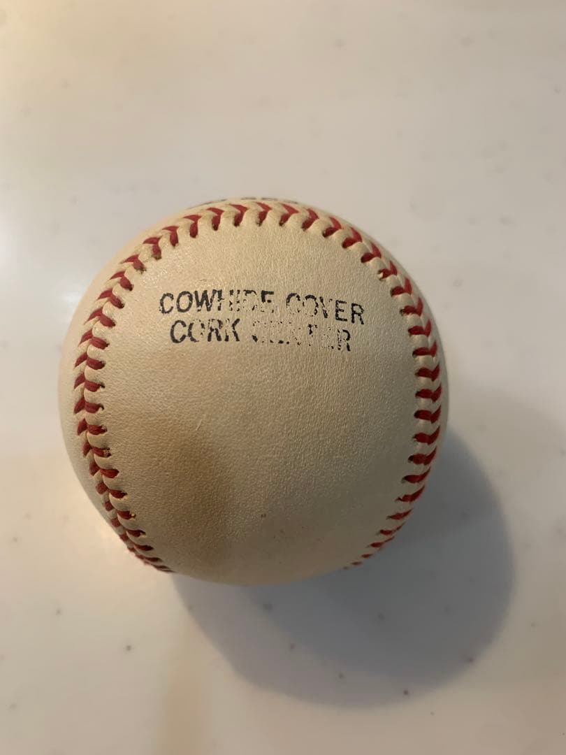 長嶋茂雄　直筆サインボール 透明ケース付き