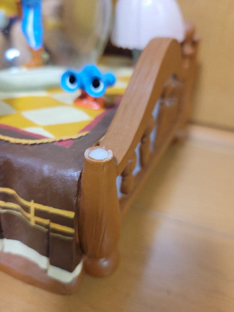 ❌*️様 トイストーリー ベッド型 オルゴール付きスノーグローブ