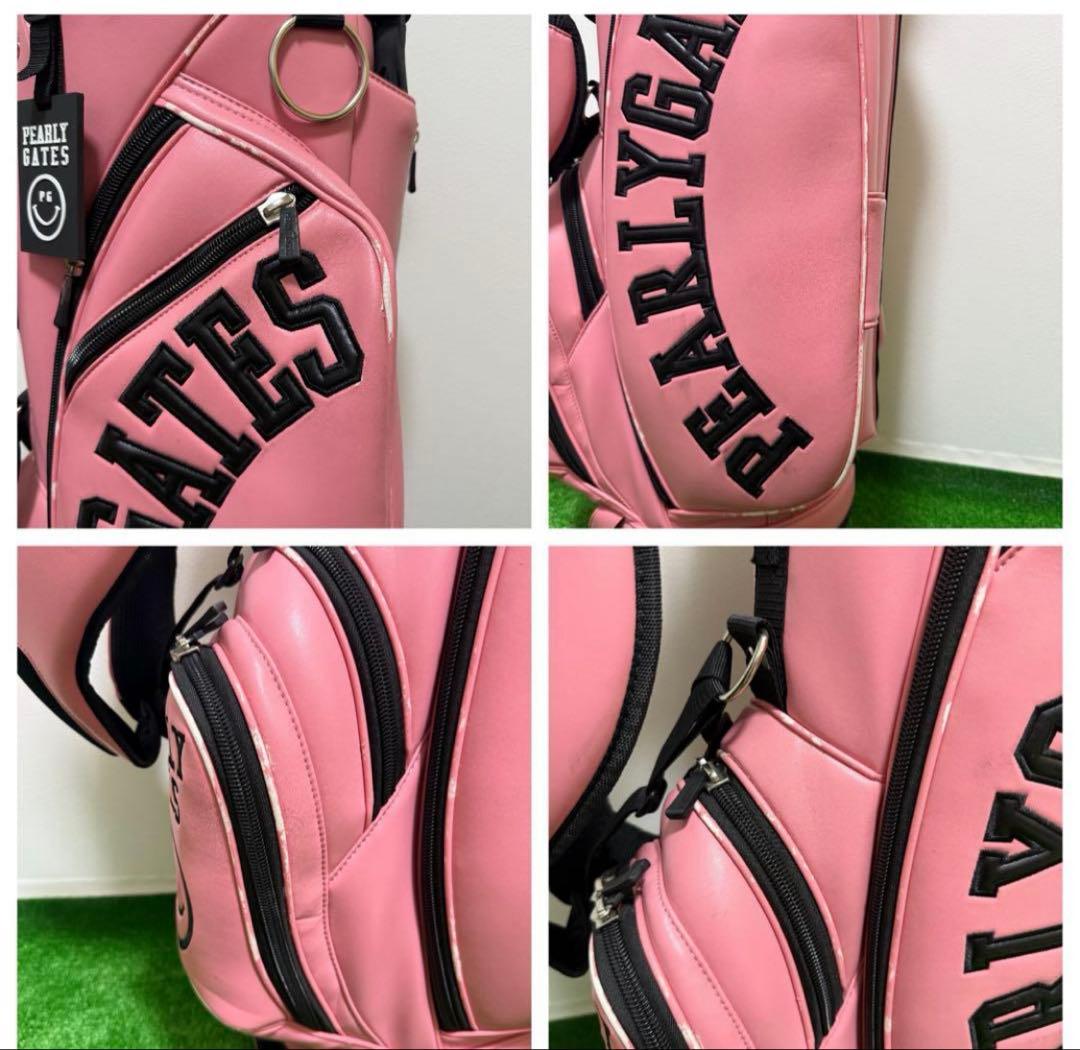 PEARLY GATES ゴルフバッグ 89 ピンク　キャディーバックレディース