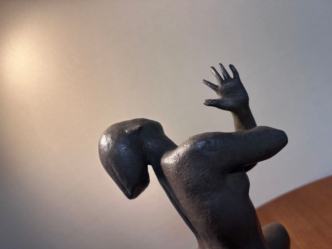 館野弘青 作「律動」 裸婦像 ブロンズ像