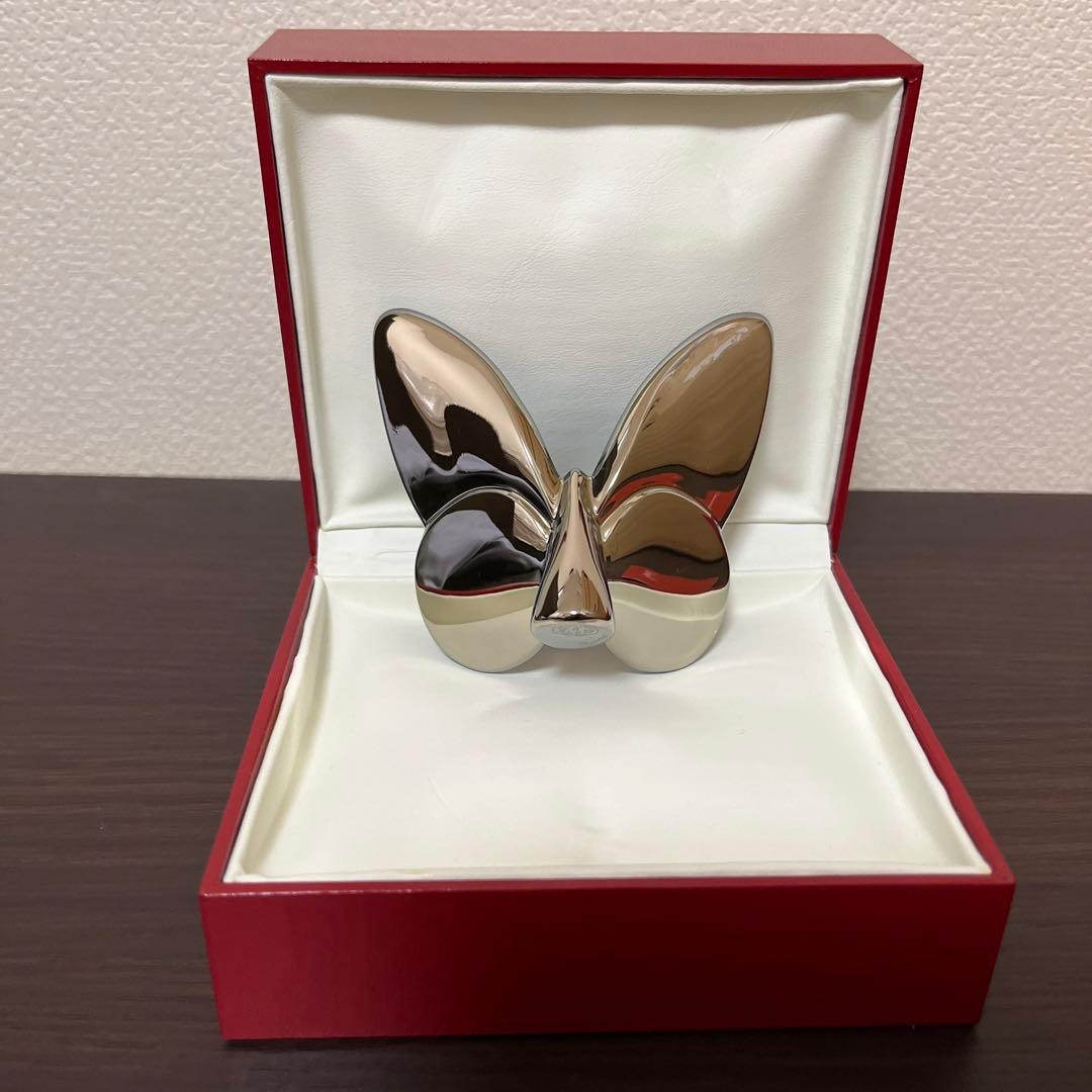 バカラ　ラッキーバタフライ　スカラベブルー