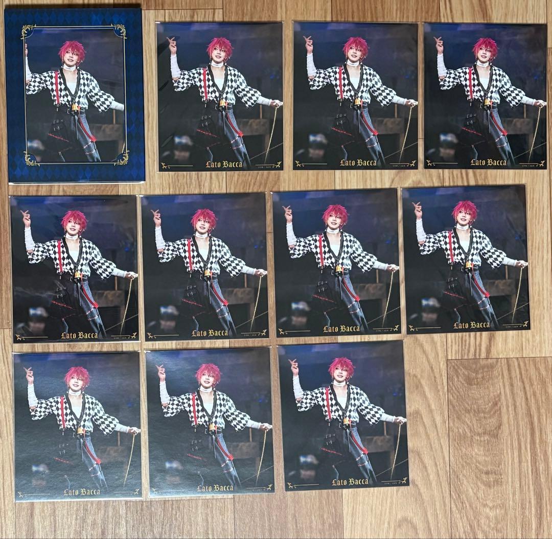 あくステ悪魔執事と黒い猫 Blu-Ray本体　予約特典 ビジュアルシート ラト