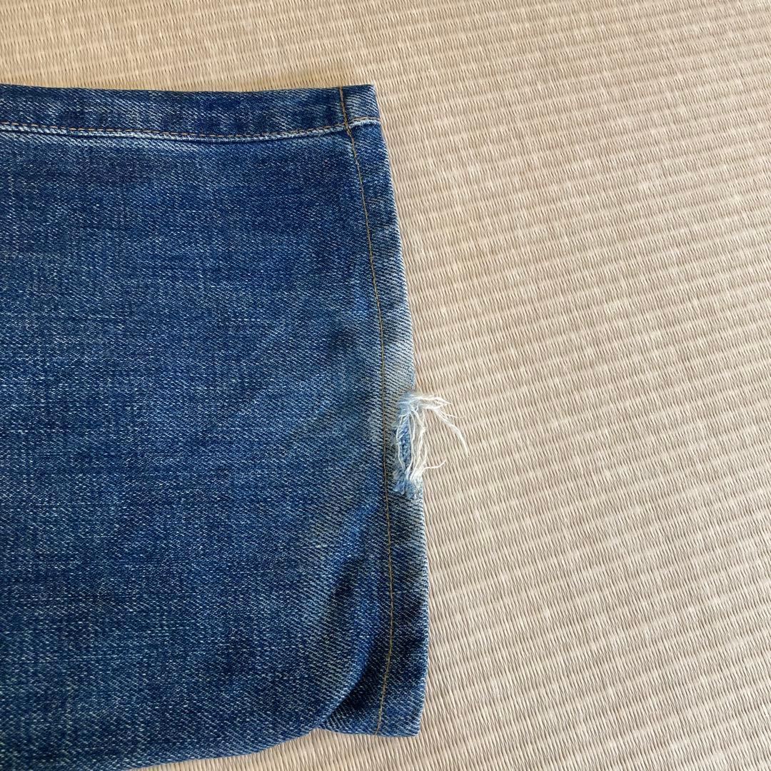 RRL ストレートデニム メンズ　ユーズド