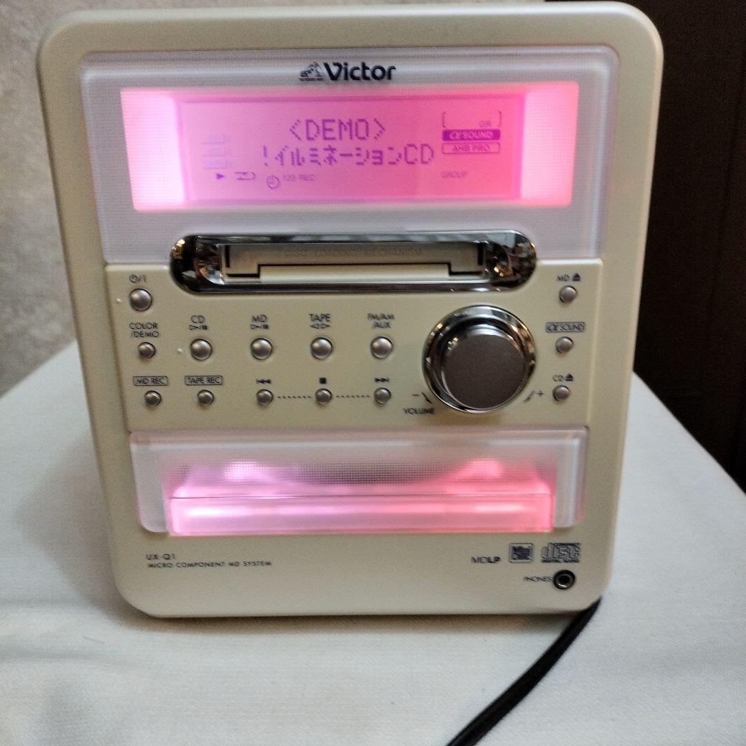けいたろう　Victor UX-Q1 CD・MD・カセットデッキ