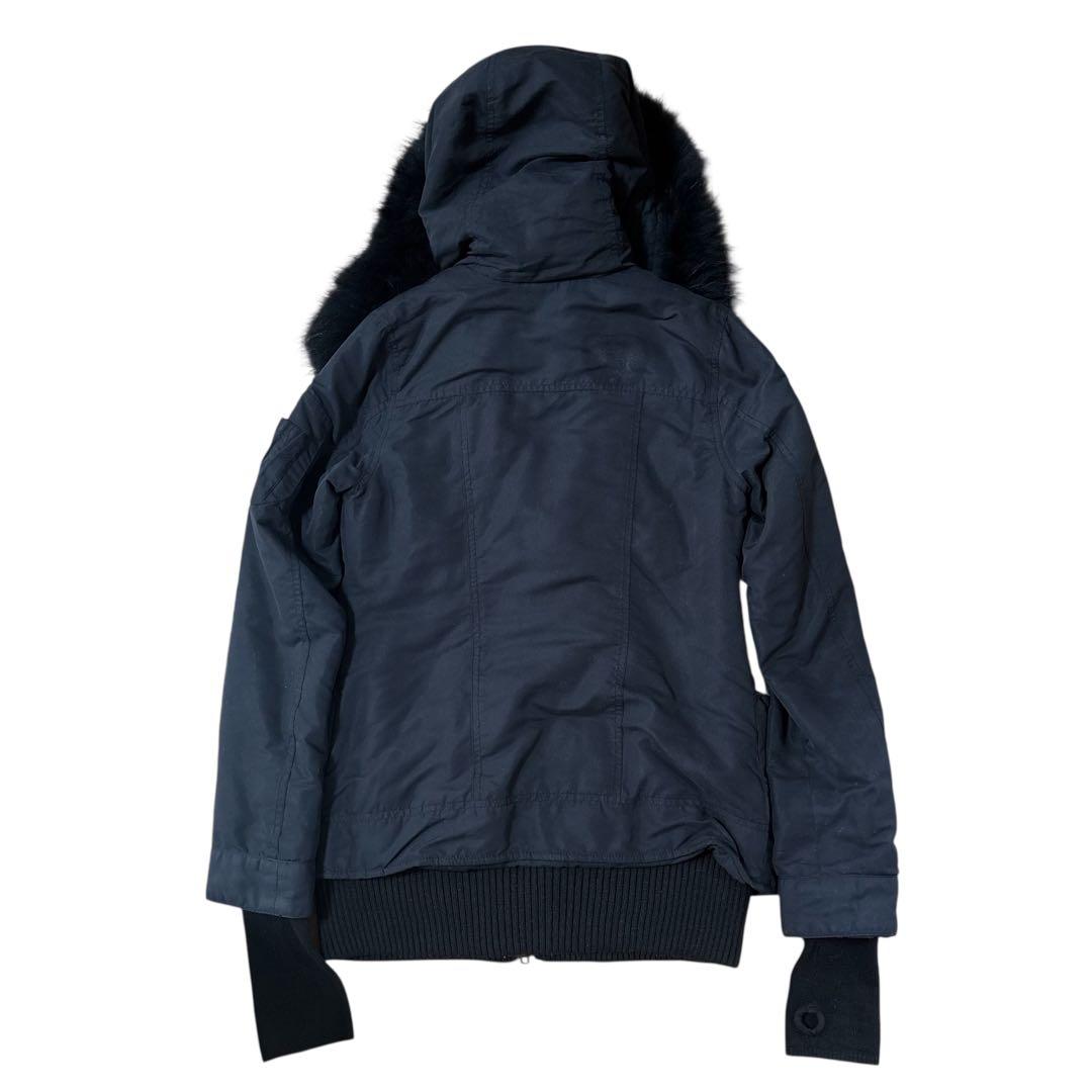 ジャケット・アウター SLY grunge fur mods coat y2k BLK y2k